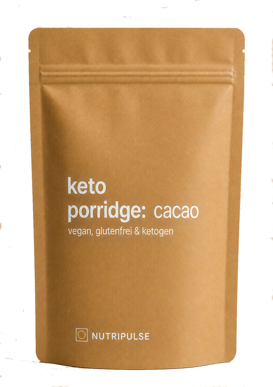 Keto Porridge cacao - vegan, glutenfrei, ketogen & 100% BIO